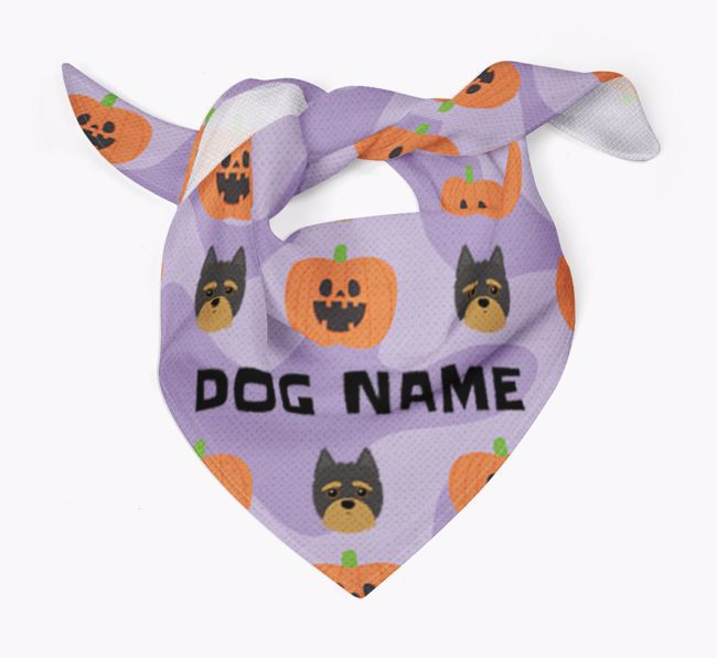 Pumpkin Pattern - Personalised {breedFullName} Bandana